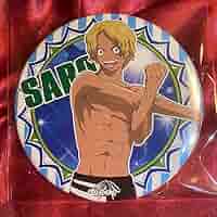 ONEPIECEワンピース　ハワイアンズ　缶バッジ　希少　ロー　水着　ウォーター ONEPIECE ワンピース ハワイアンズ 缶バッジ 希少 ロー レア