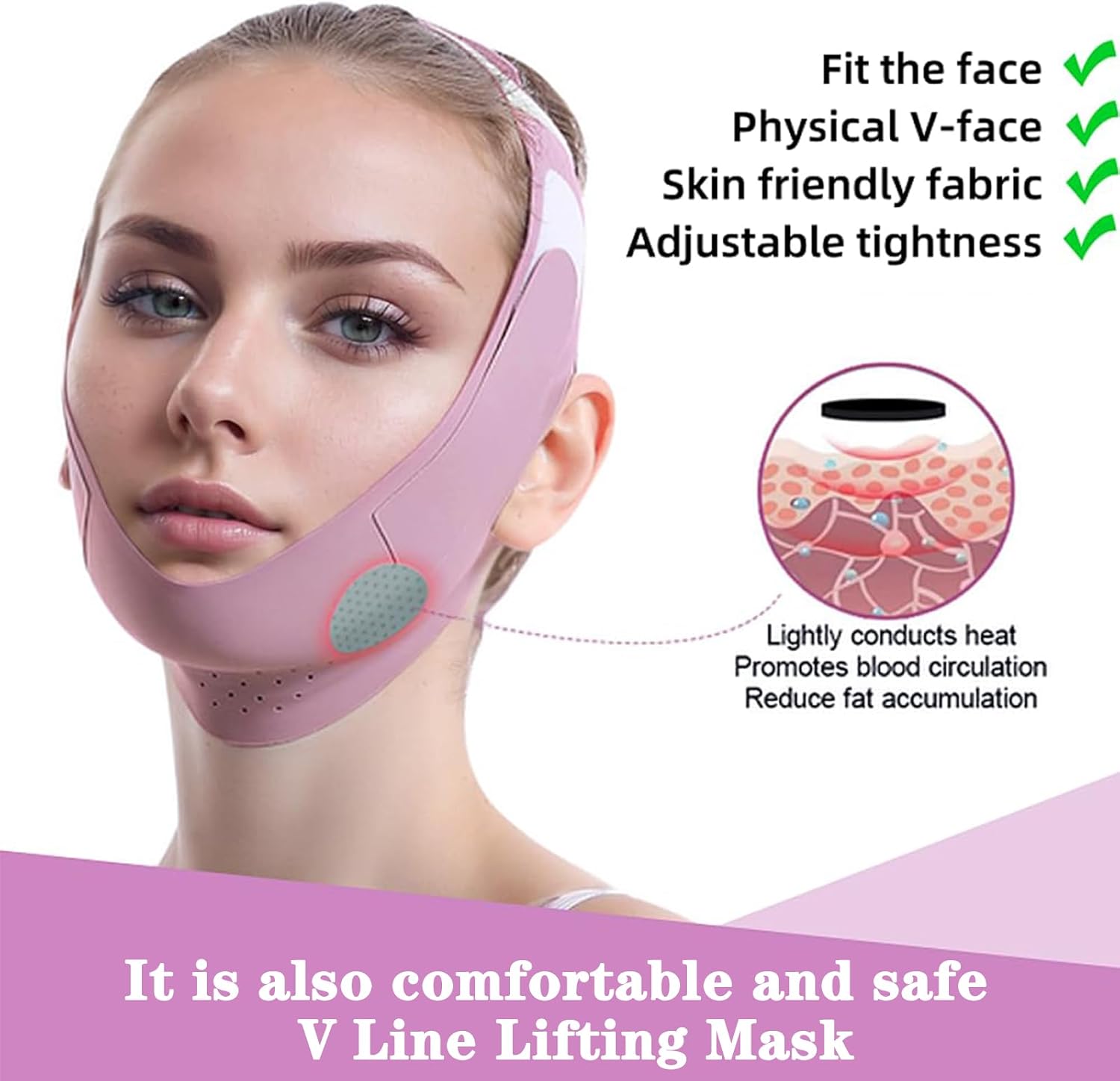 Anti Snore Chin Strap for CPAP Users Snore Stopper with Adjustable Chin Strap for Sleeping Comfortable Stop Snoring Solution Anti Snoring Devices Breathable and Reusable (Two Couple Outfits) - Image 3