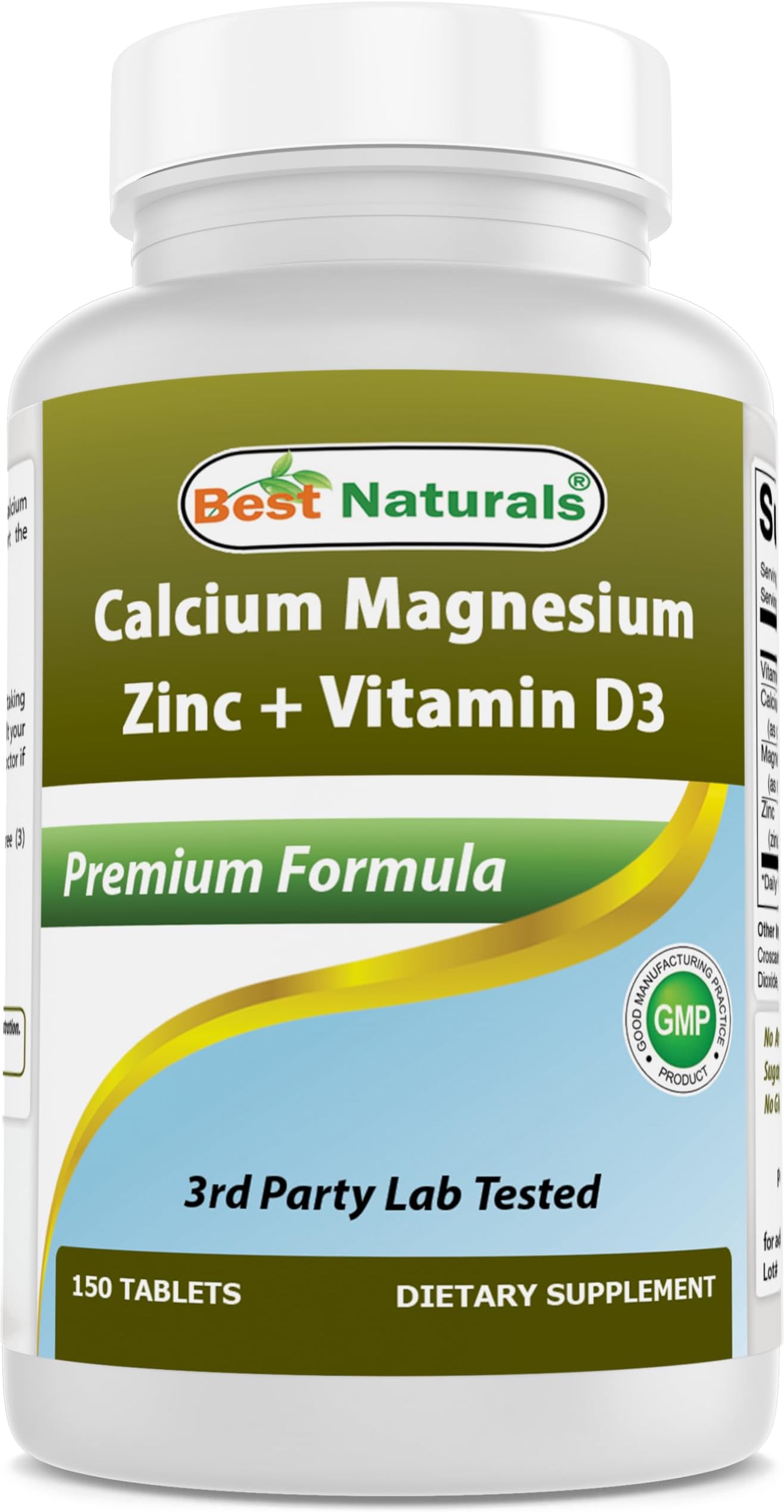 Amazon.com: Nature Made Calcium Magnesium Zinc with Vitamin D3, Dietary ...