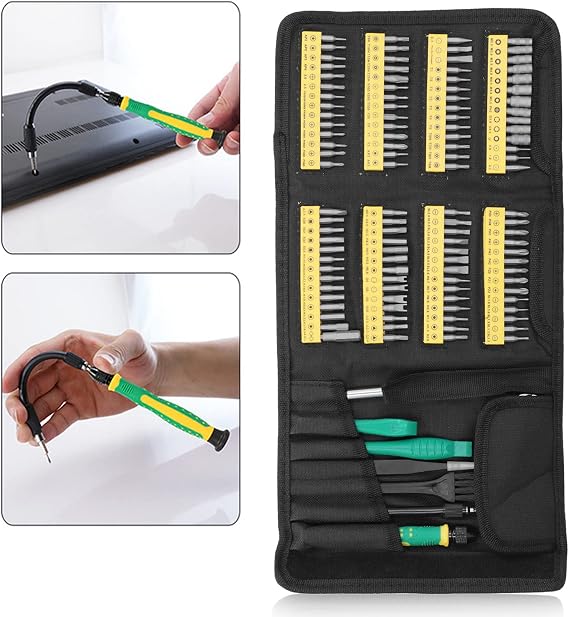 Electronics Precision Screwdriver Sets,Electronics Screwdriver Set Bit Accurate Repair Tool Kit for Computer Mobile Phone