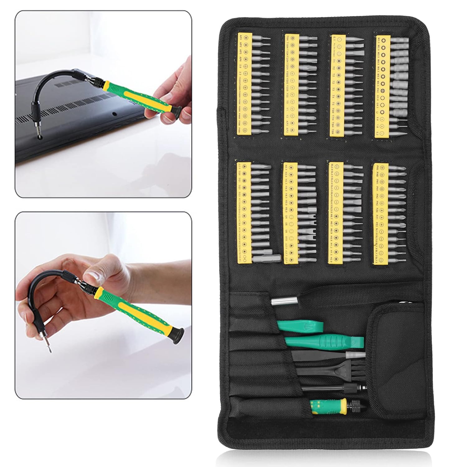 Electronics Screwdriver Set Bit Accurate Repair Tool Kit for Computer Mobile Phone,MacBook, Computer, Laptop, PC, Tablet