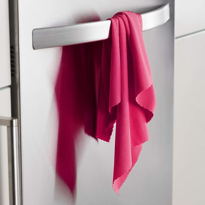 E-Cloth Glass & Polishing Cloth, Microfibre, Assorted Colours, 1 Pack