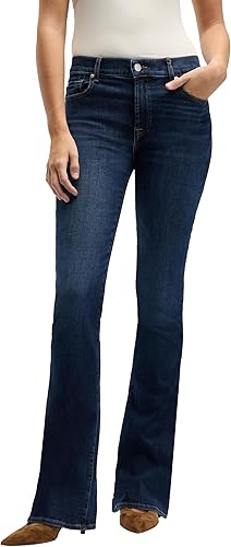 7 For All Mankind Bootcut Midnight Fade Jeans, Azul Oscuro, 23W Mujeres