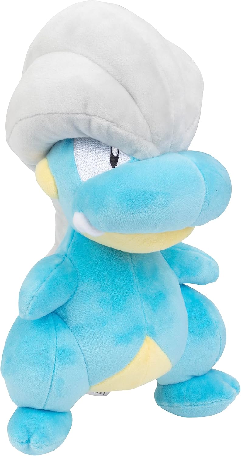 Pokémon Bagon 8" Plush - Scarlet and Violet Salamence Evolution - Authentic Soft Stuffed Animal Toy Dragon Type Figure - Gift for Kids, Boys, Girls - 2+ - Image 4