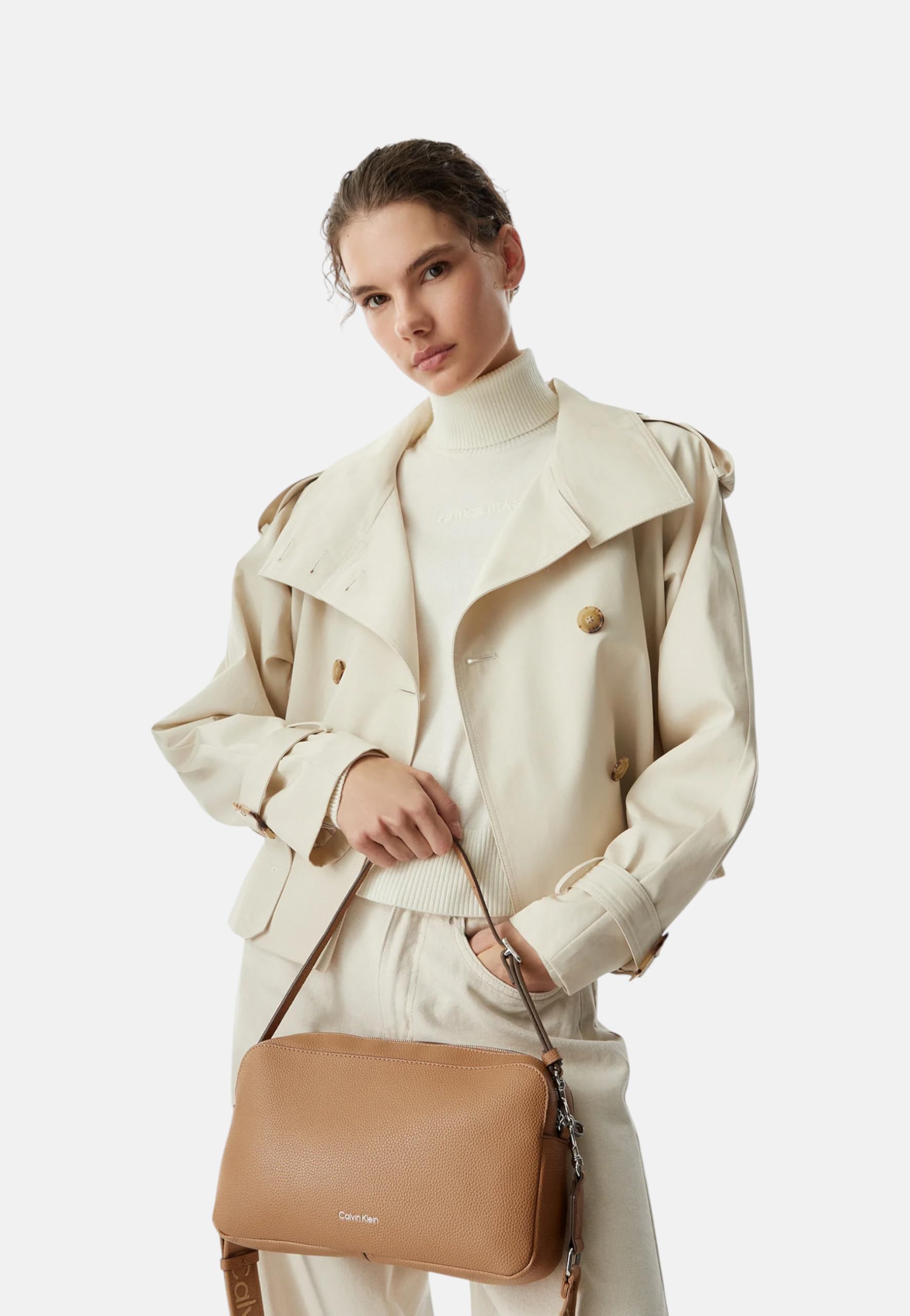 Calvin Klein Donna Borsa A Tracolla Poliuretano LV04F3642G
