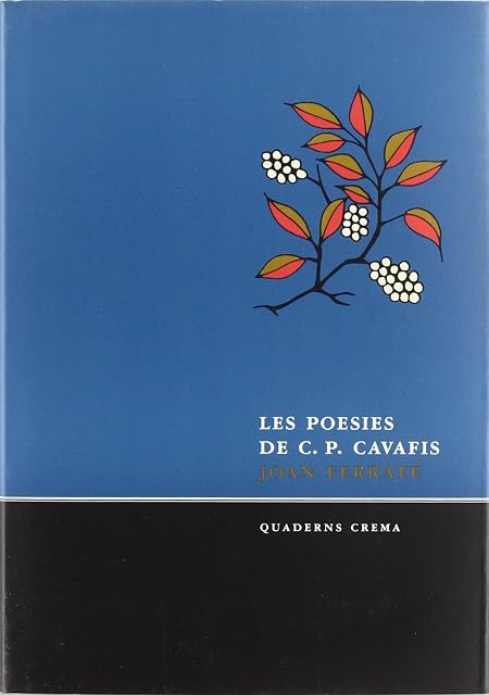 Portada de Les poesies de C.P. Cavafis