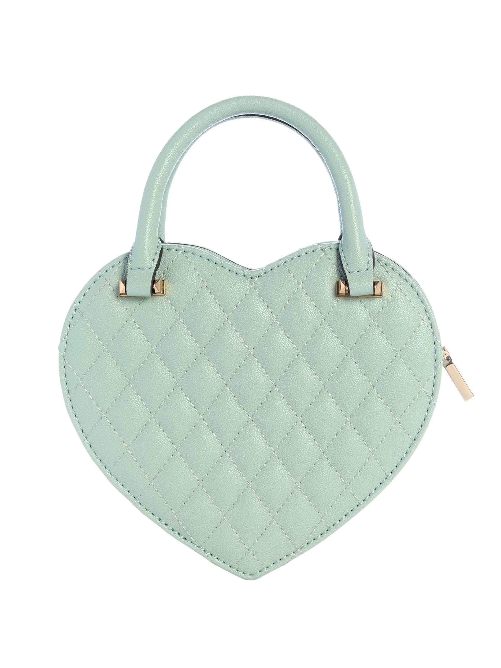GUESS Atabey Heart Bag, Bolso de Mano para Mujer