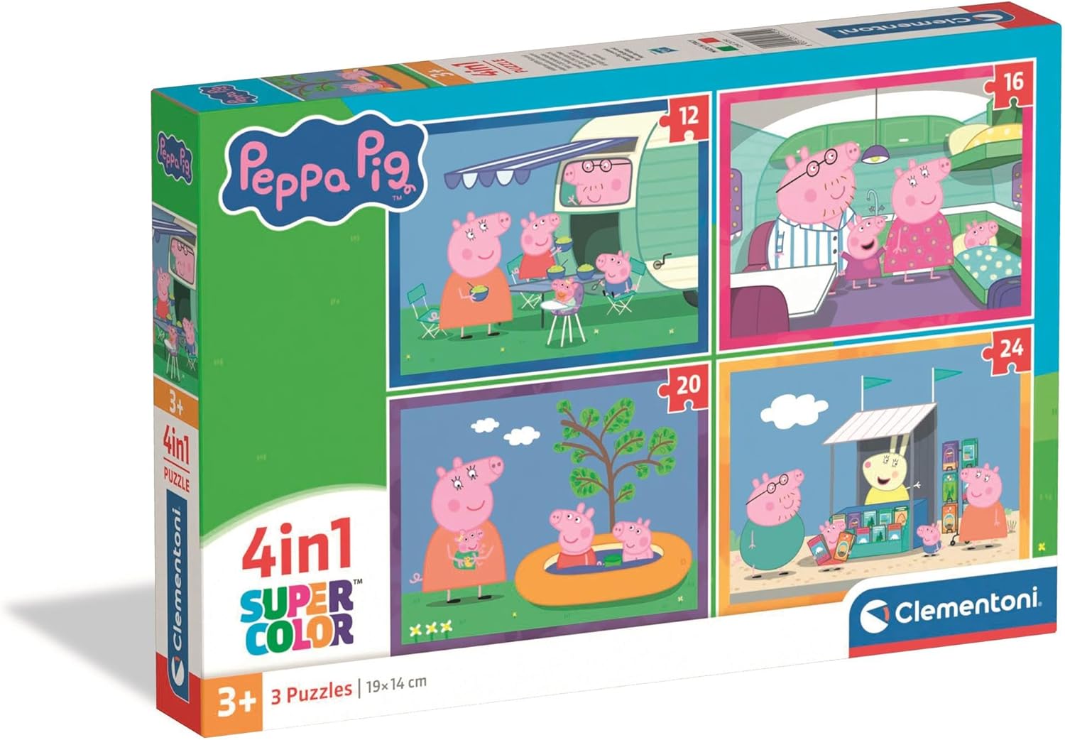 CLEMENTONI PZL 4 IN 1 PEPPA PIG 2026-21751