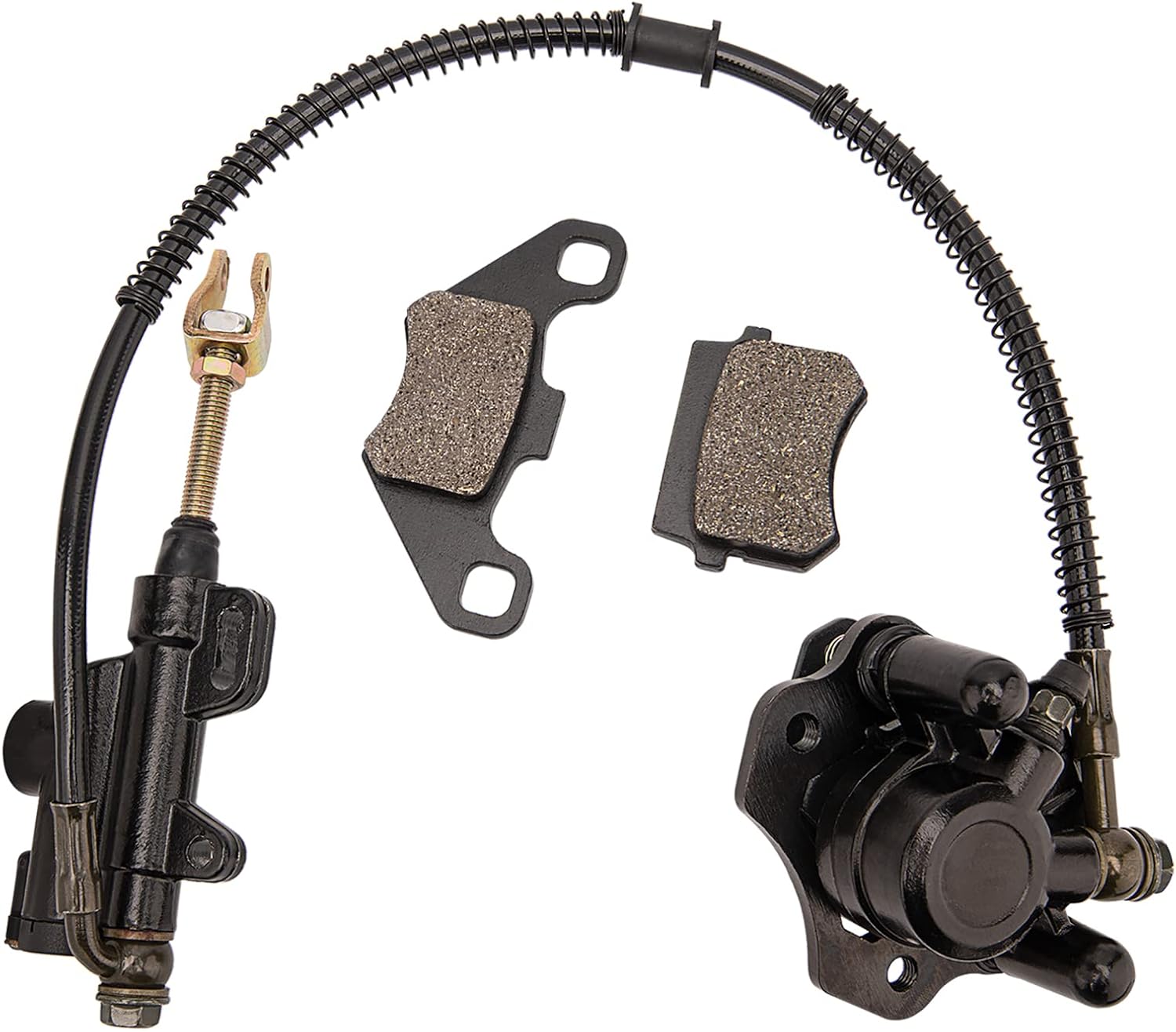 Rear Brake Master Cylinder Caliper Assembly for 110cc 125cc