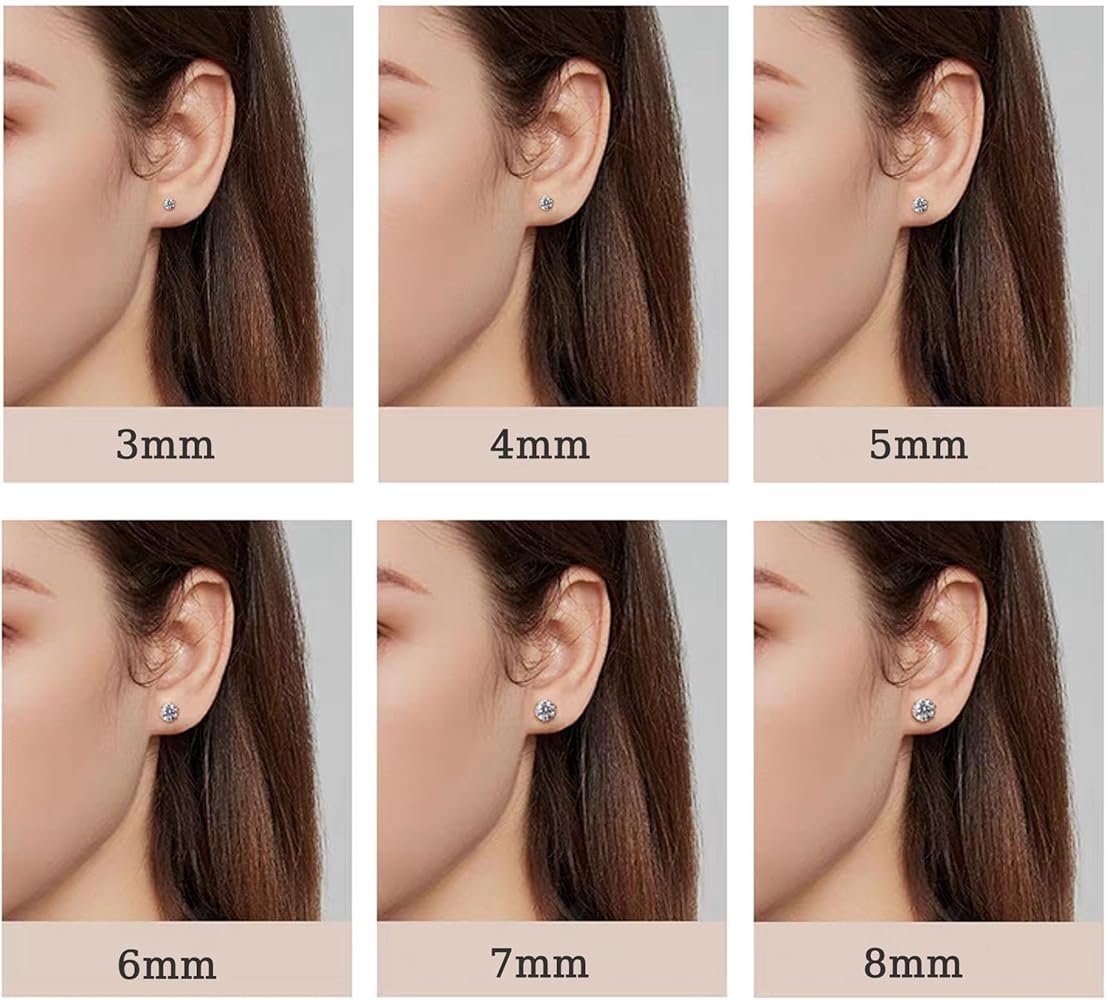 TBOSEN Lot De 2 écarteurs D'oreille En Acier Inoxydable Avec écarteurs