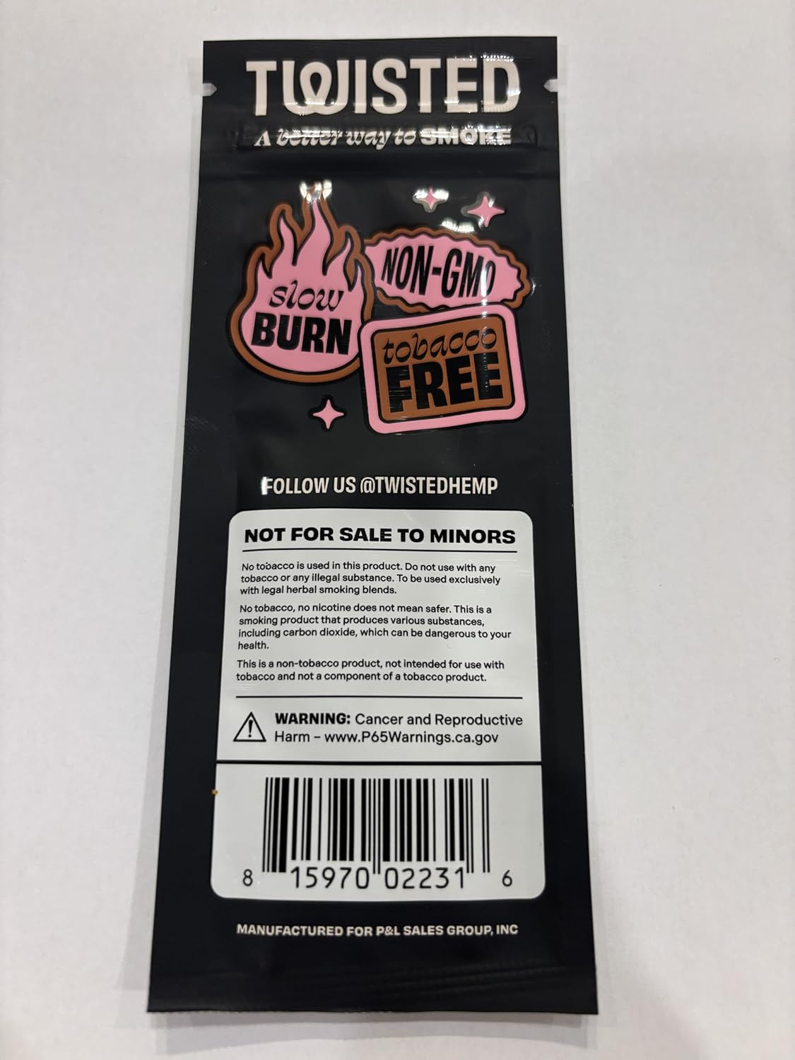 Twisted Hemp Variety Pack, 25 Plain and Simple, 25 Fruit Punch and 25 Cream 2PK/75CT Twisted Hemp Wraps Natural Cigarette Rolling Papers Display