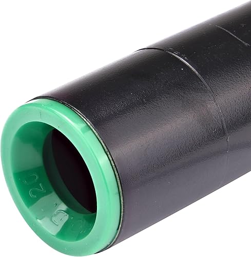 Miniatura 3 de Raindrip 344G00UB Acoplamiento de compresión, 1/2 pulgada, accesorio de riego por goteo para tubos de suministro y línea de goteo, 1 paquete, negro