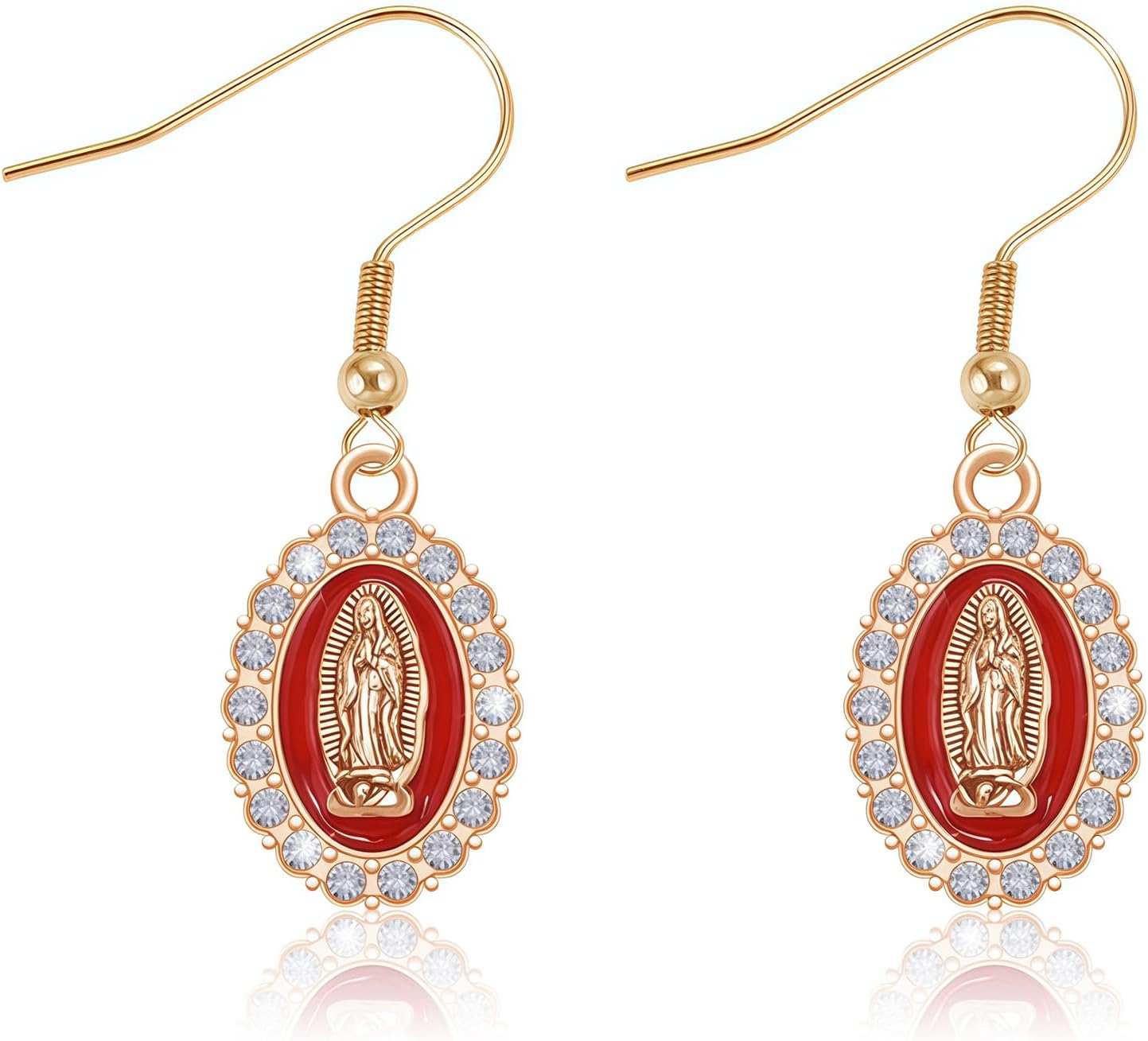 Virgen De Guadalupe Earrings: A Blessing for Your Home and Heart Virgen De Guadalupe Earrings: A Blessing for Your Home and Heart