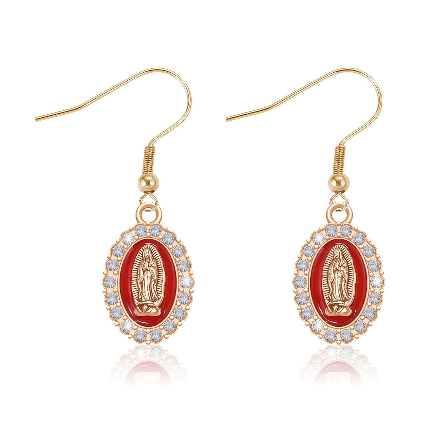 Virgen De Guadalupe Earrings