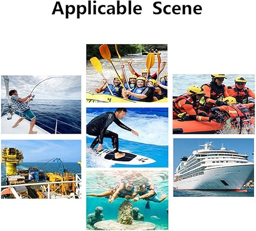 Miniatura 5 de Cojín de flotación lanzable, cojín de espuma de flotación lanzable para navegación, dispositivo de flotación lanzable, cuerda flotante para salvar