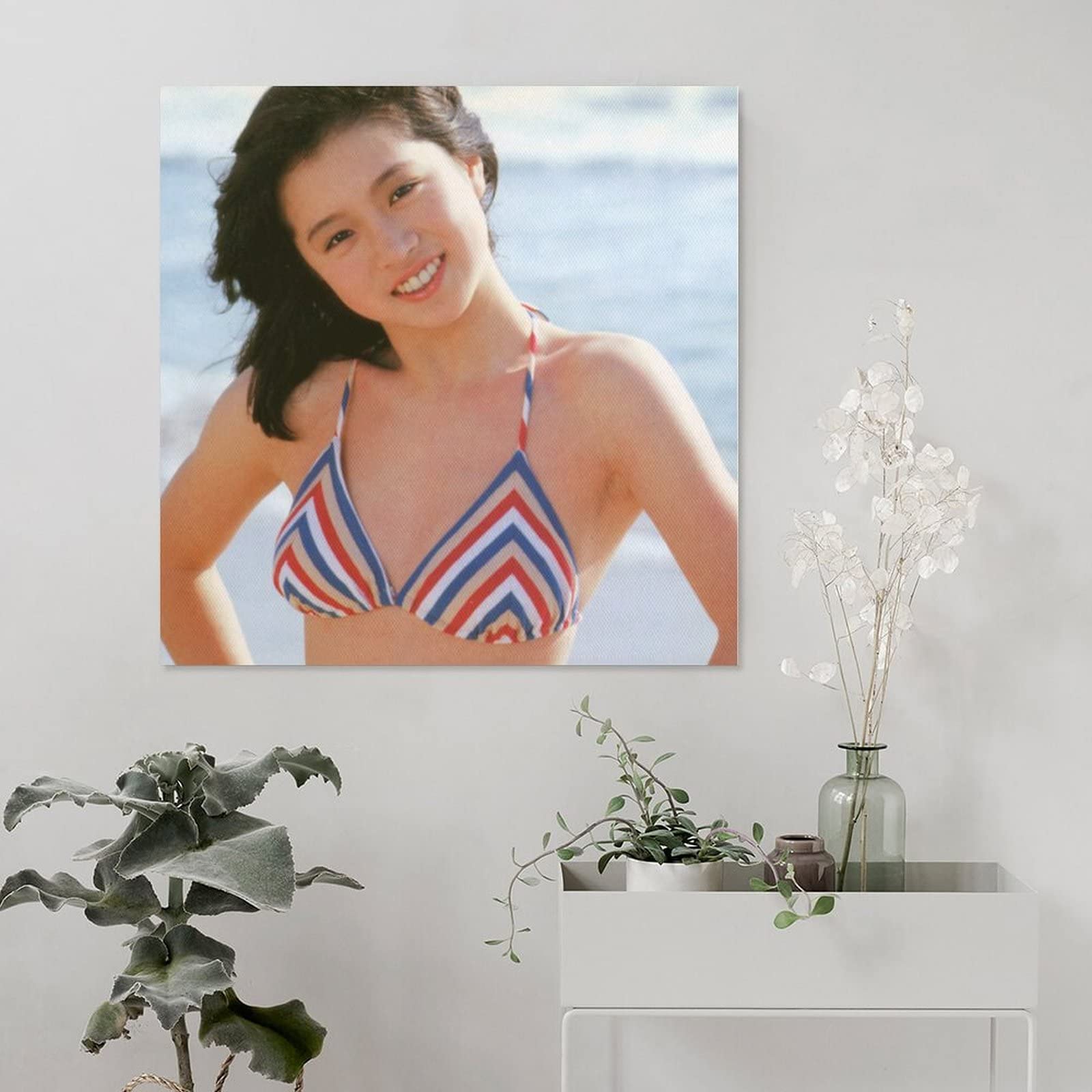 Amazon.co.jp: 中森明菜写真ビキニポスターアートパネル アートパネル