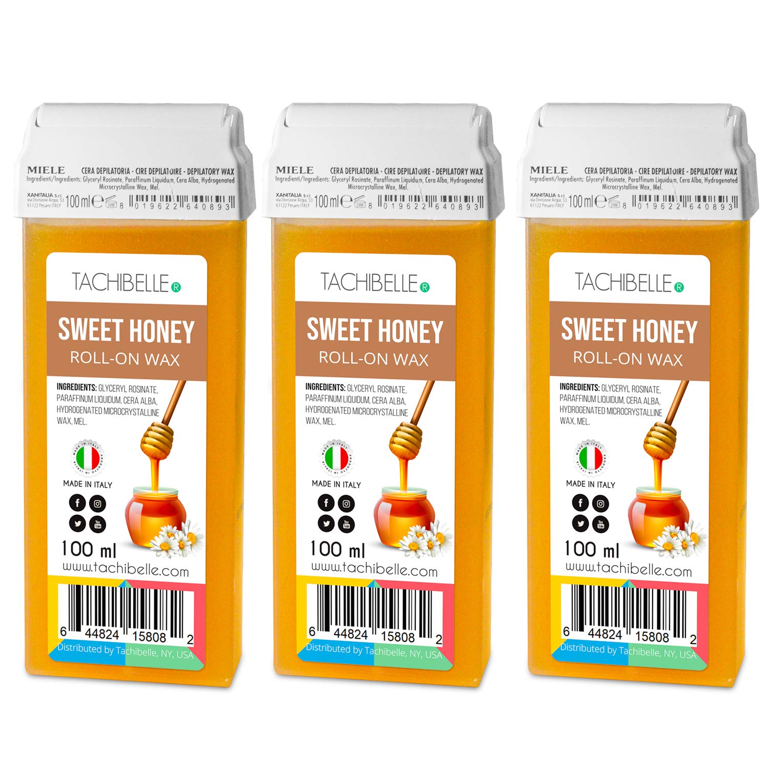 TACHIBELLE ROLLON Wax, Depilatory Wax Roller Refill for