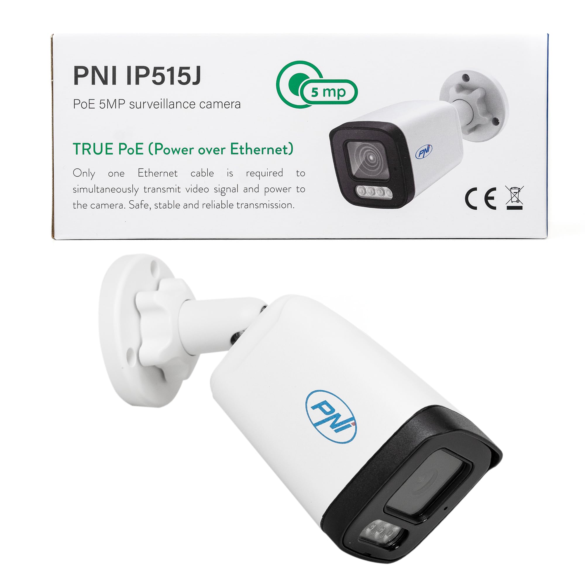 Camera Surveillance Outdoor 5MP IP515J Two Way Audio - Dettaglio