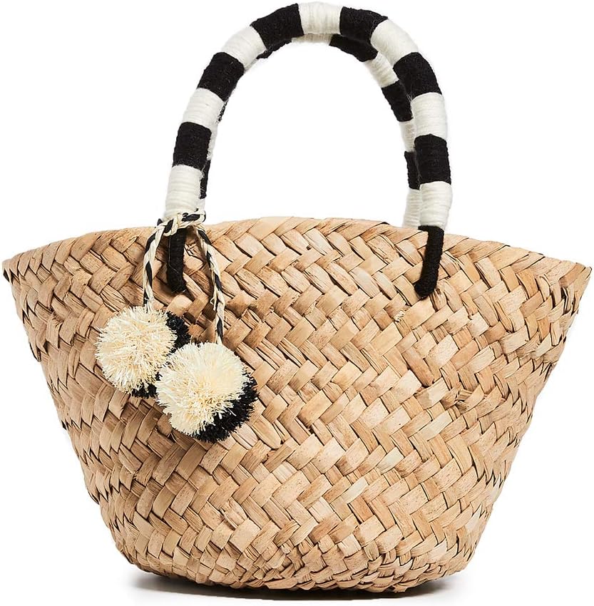 Kayu Women's Mini St Tropez Tote, Black/White, One Size