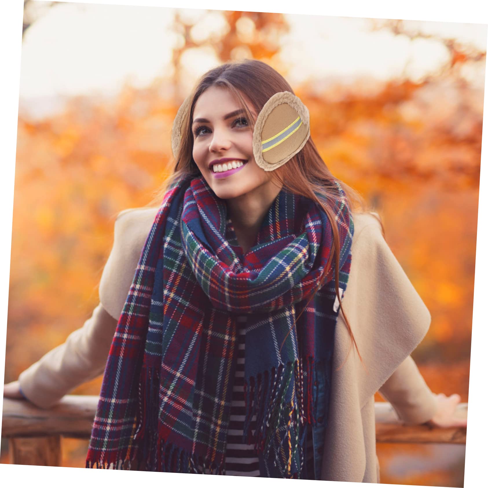 SOIMISS 4piezas Calentador De Orejas Unisex Orejeras Térmicas De Protección Frío Para Actividades Al Aire