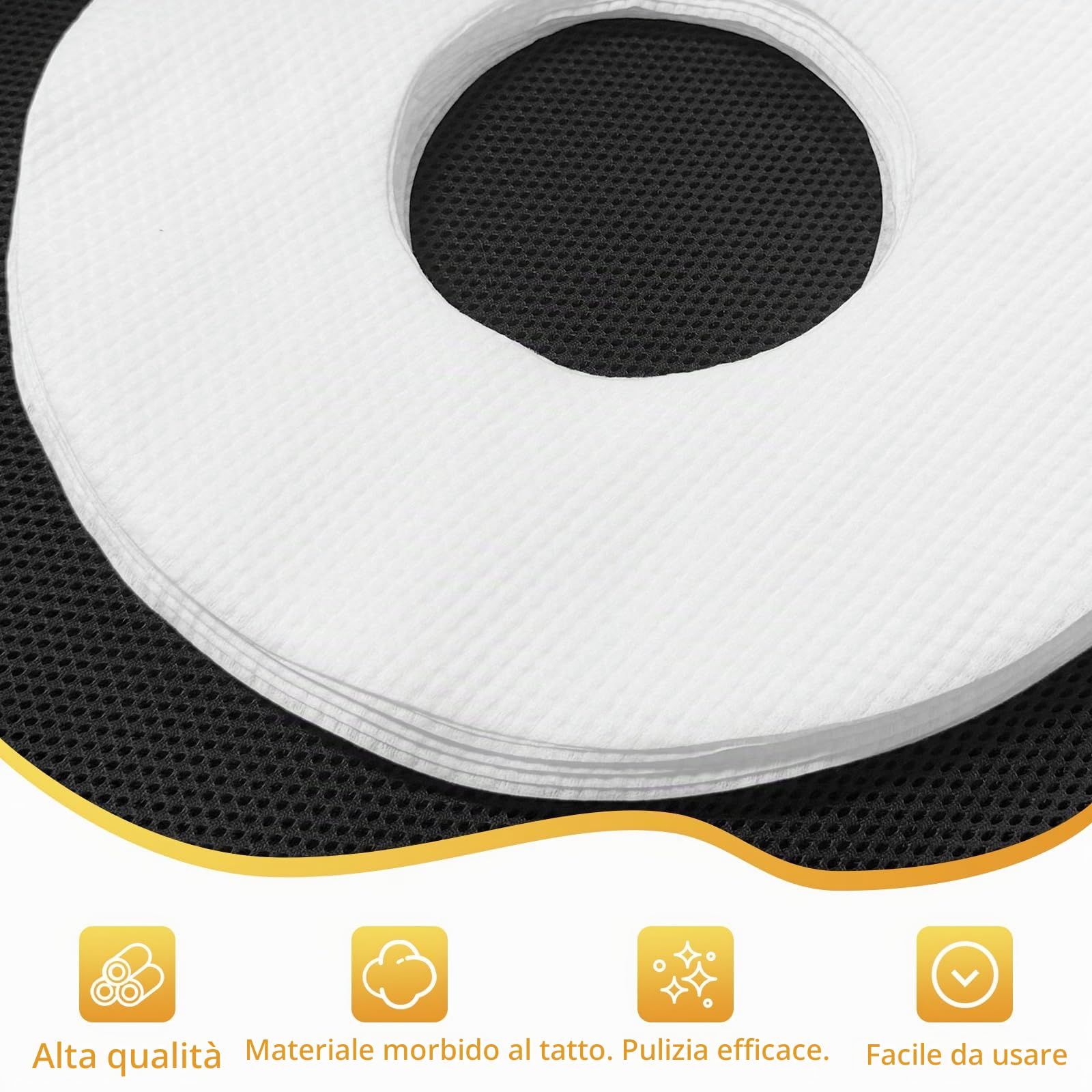 Panni di ricambio per Vileda Virobi - Panni per mocio Vileda Robo Clean, panni monouso in microfibra, panni per mop per rimuovere la polvere, facili da sostituire (20 pezzi)