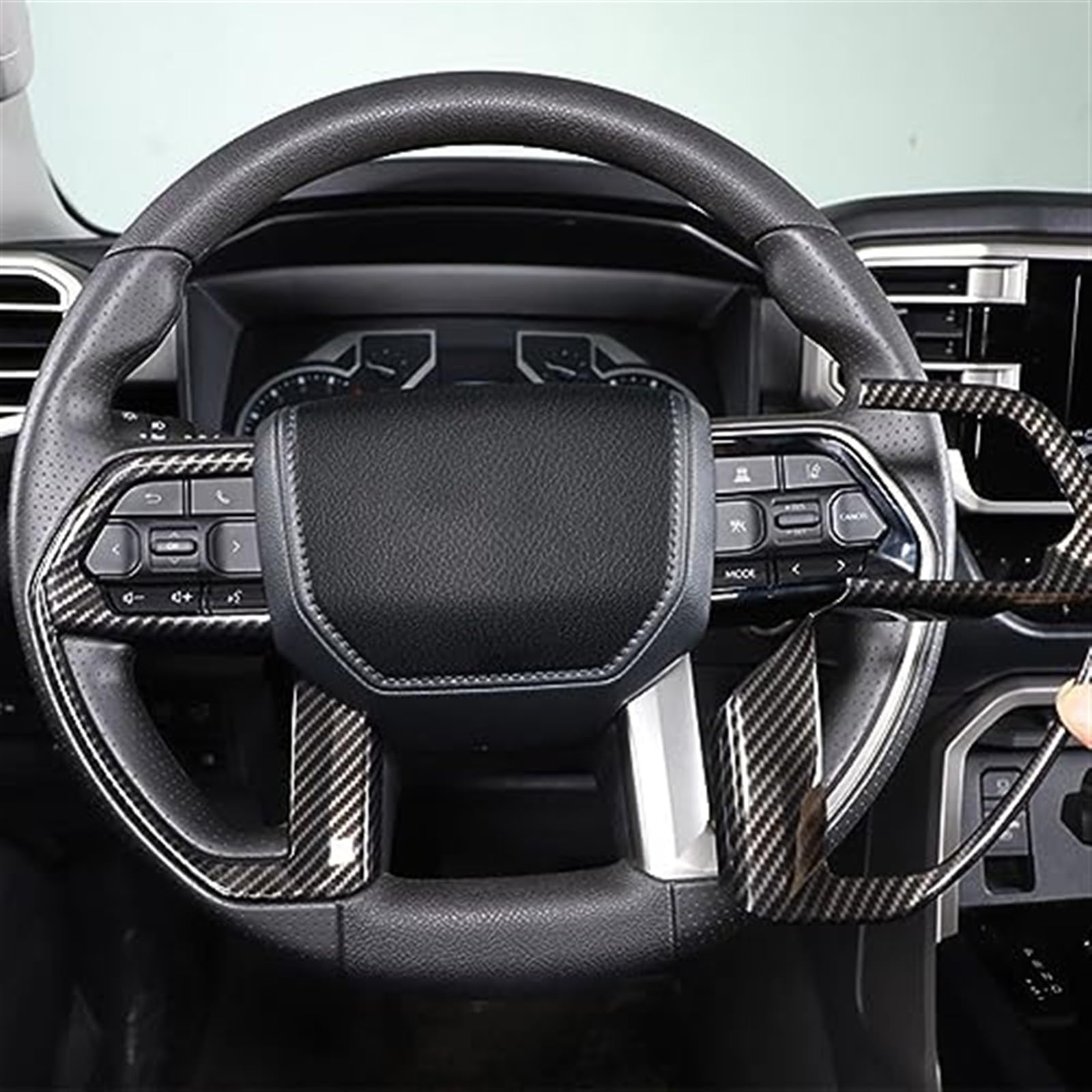 Embellecedor de cubierta del para volante ABS antideslizante