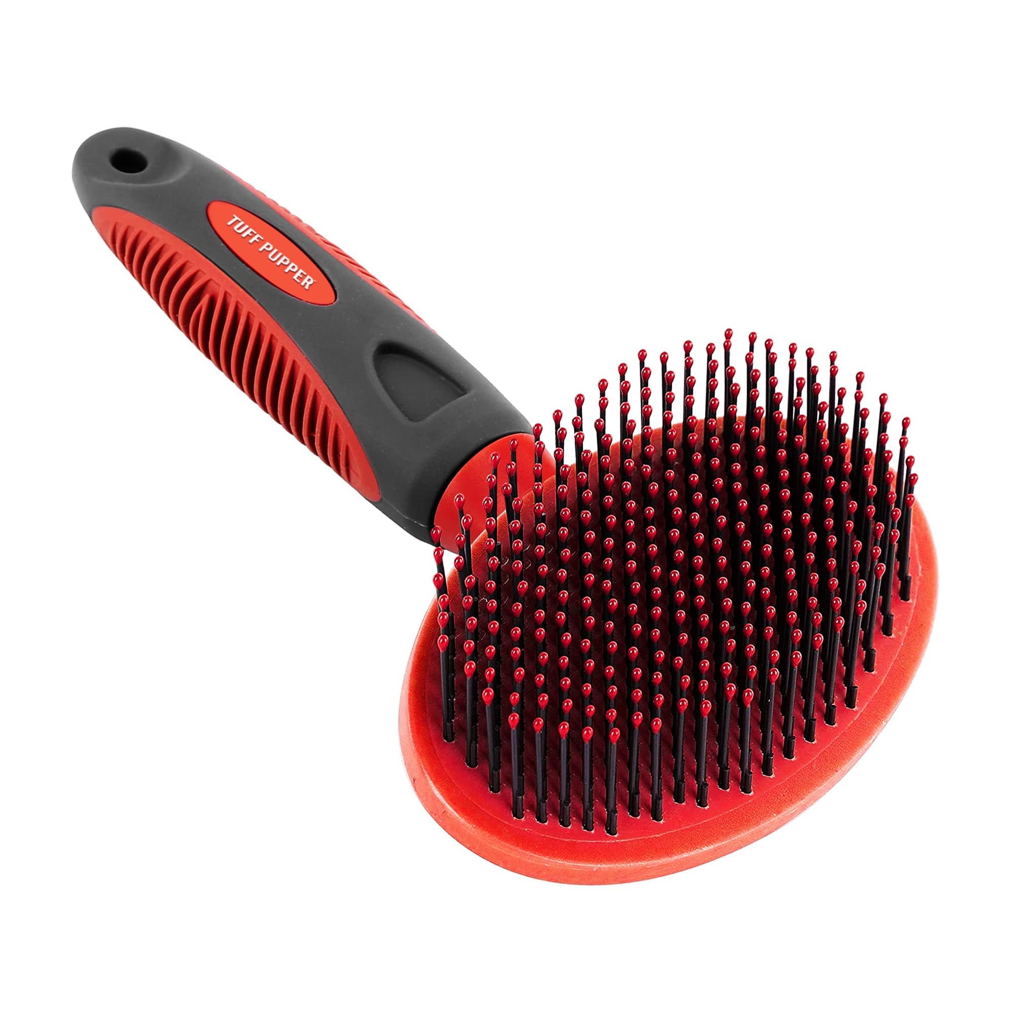 Cepillo ergonómico para cobertizo de perros | Cepillo de pelo de gato - Cepillo para cobertizo de gatos | Gran cepillo para desenredar para perros | Adecuado para todas las mascotas con pelo largo o