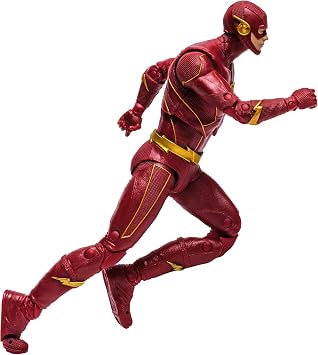 McFarlane Toys, DC 7-inch Platinum Edition Flash TV Show Action Figure with 22 Moving Parts, Collectible DC Multiverse Figure with Stand Base and Unique Collectible Character Card – Ages 12+