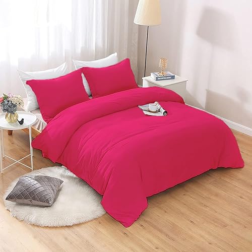 Miniatura 41 de 800 Thread Counts-3 Pcs-Duvet Cover Set with 2 Pillowshams-100% Long Staple Cotton Comforter Cover for Oversized King (98x120) Size Bed Silver