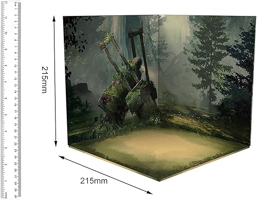 Miniatura 8 de Fondo de almacenamiento de 4 piezas para figuras de acción