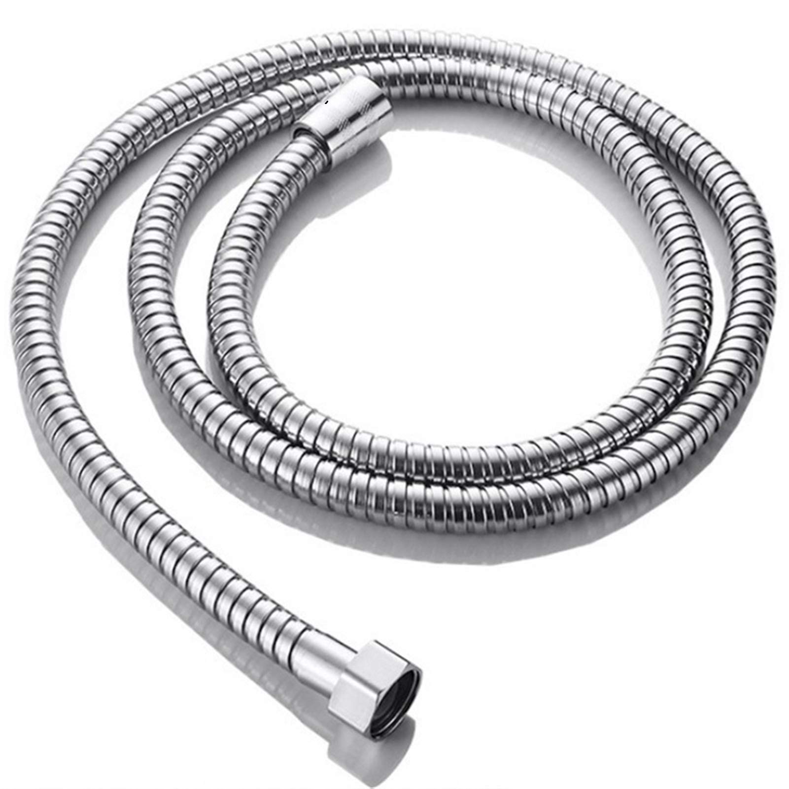 Shower Hose, Stainless Steel Universal Replacement Hose,Shower 2m for Bath Pipe Flexible(1.4m Shower Hose)