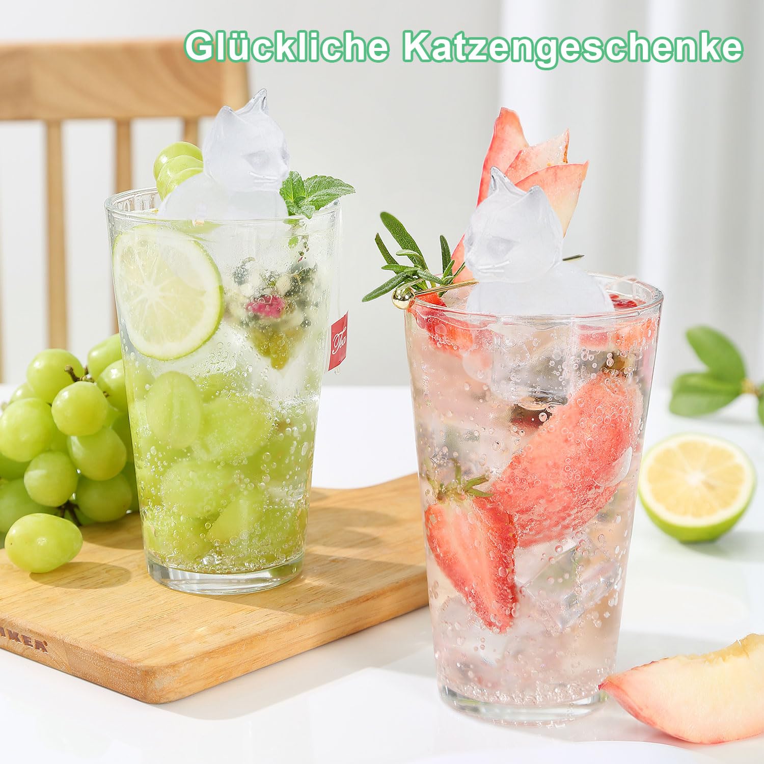 Bac à Glaçons En Silicone Avec Couvercle - Bac à Glaçons Pour