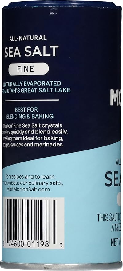 Morton Sal Marina Fina Shaker 4.4oz Pack x 2 miniatura 5