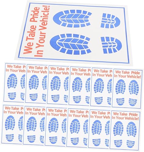 FELTECHELECTR Tapete de papel de 80 hojas, alfombrillas protectoras para automóvil, alfombrillas para camiones, alfombrillas de piso para vehículos,