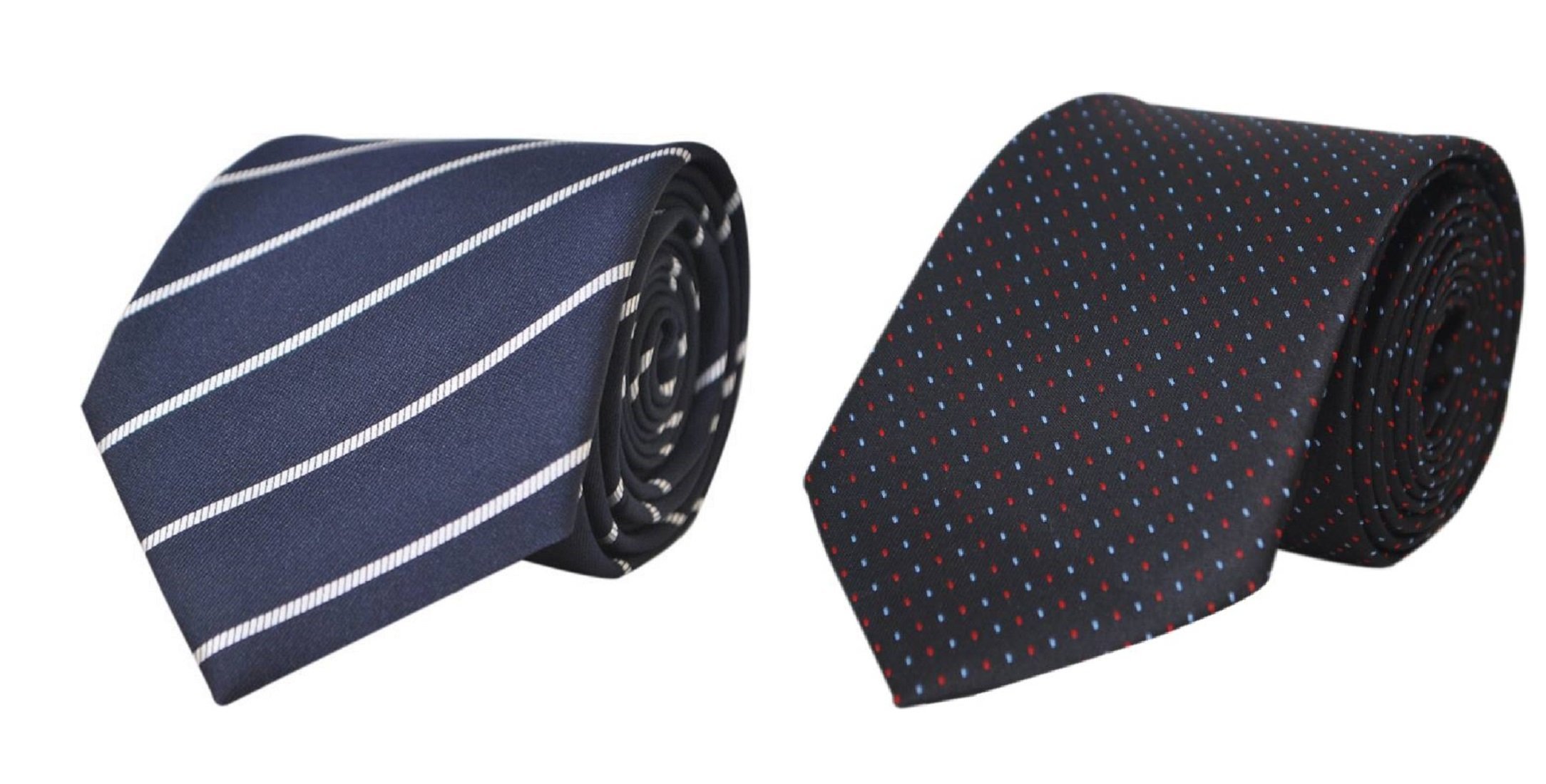 michelangelo Boy/Men's Tie Combo Self Design Micro Fiber As Show in Picture 2-TIE-1129-1103-picture-19