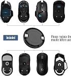 Dock de recharge pour la souris G Pro X Super-léger,G502 Vitesse lumineuse, G703, G903 Vitesse lumineuse et G PRO Système de charge sans fil de jeu de souris Powerplay sans fil
