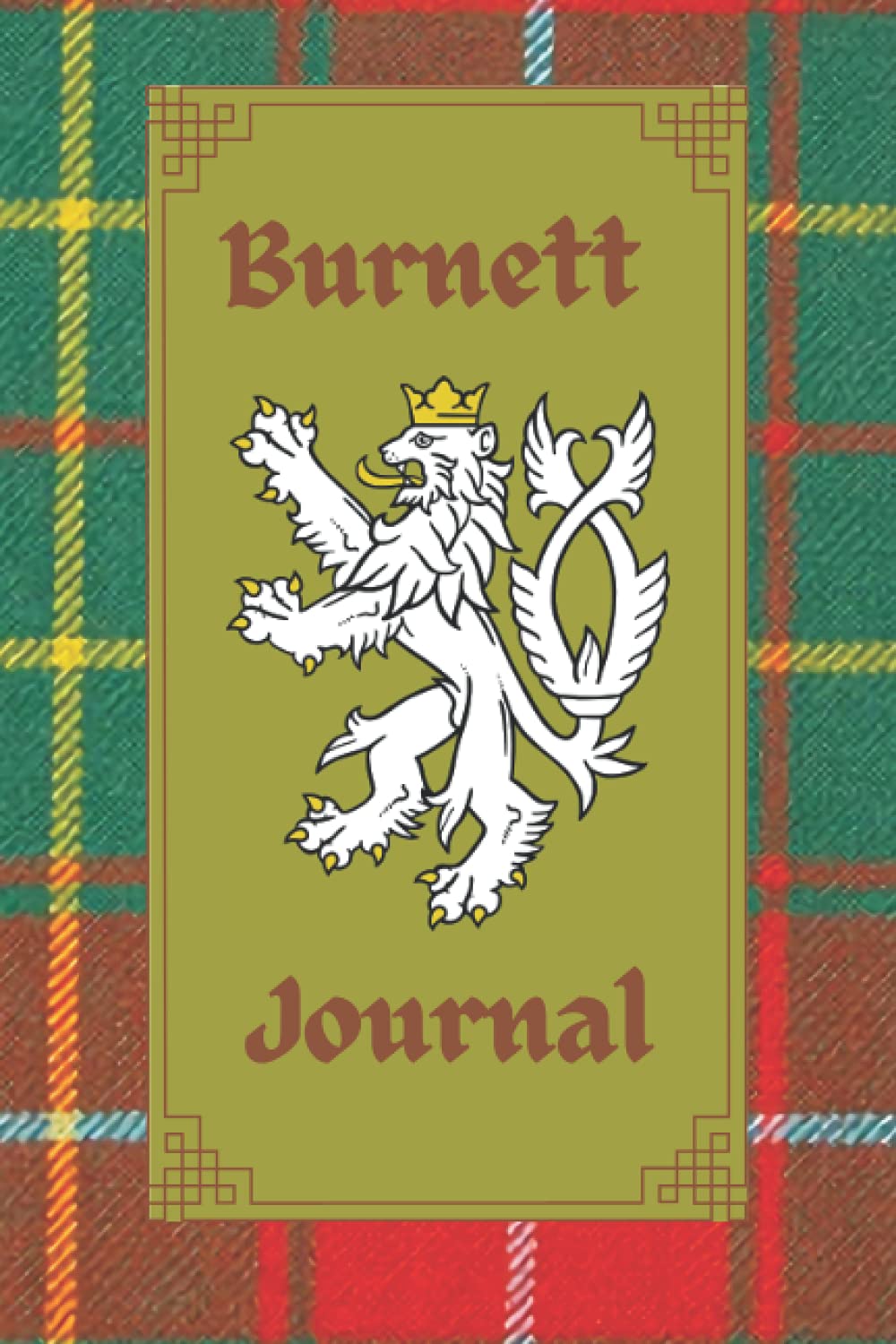 Burnett Journal: Scottish Surname Tartan Journal, 120 pages, 6 x 9 inches, gifts for Scottish heritage enthusiast