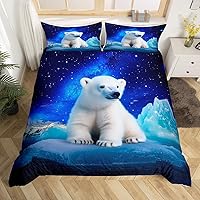 Vista 16 de Erosebridal Funda de edredón de color marrón y blanco tamaño individual, diseño de grafiti ombré para niños y niñas, funda de edredón de acuarela