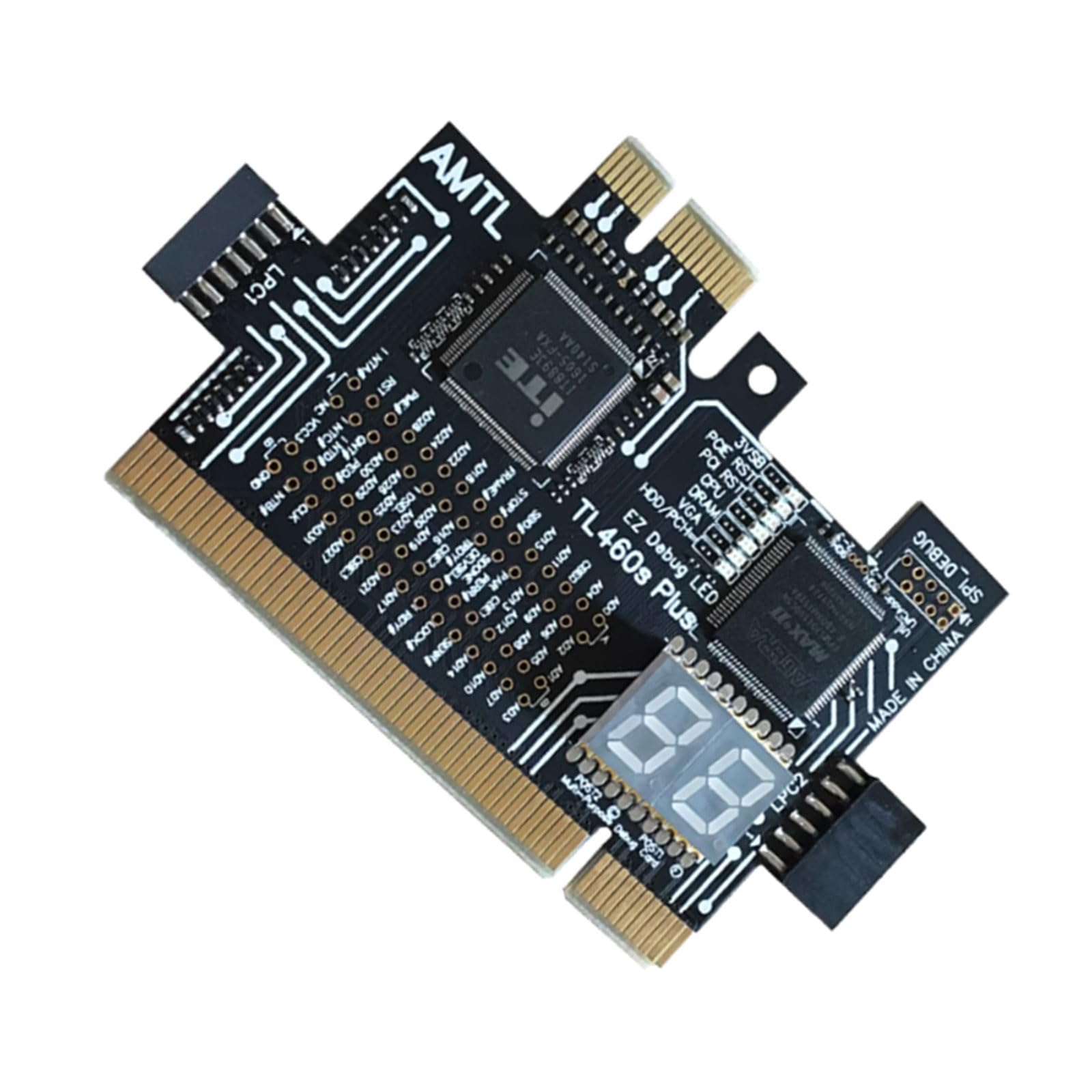 A1105 Wielofunkcyjne narzędzie do debugowania płyt głównych PC z funkcją Standby3Vsb Power Light PCIe resetuje i wykrywa usterki, karta debugowania sprzętu komputerowego