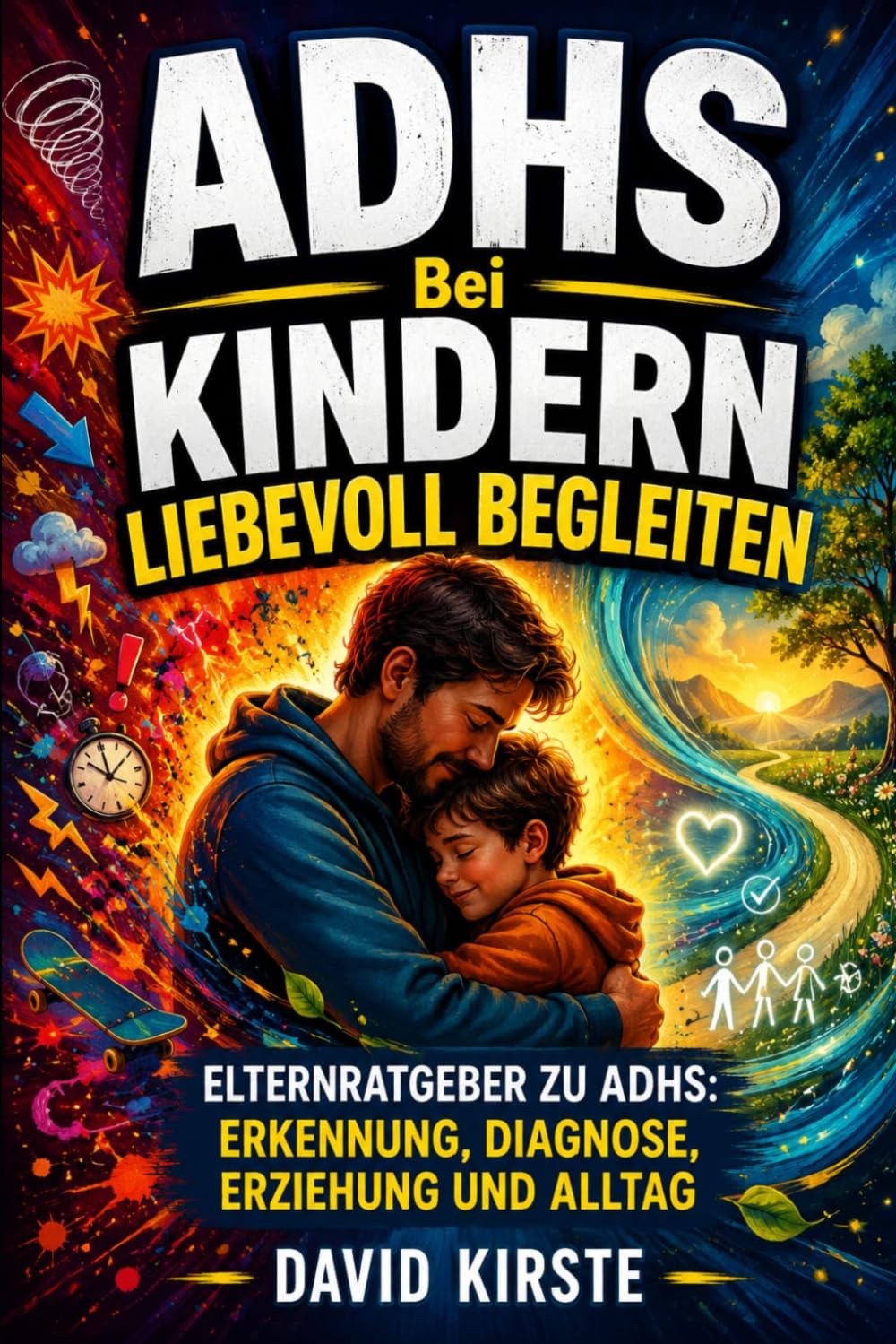 ADHS bei Kindern liebevoll begleiten: Elternratgeber zu ADHS – Erkennung, Diagnose, Erziehung und Alltag