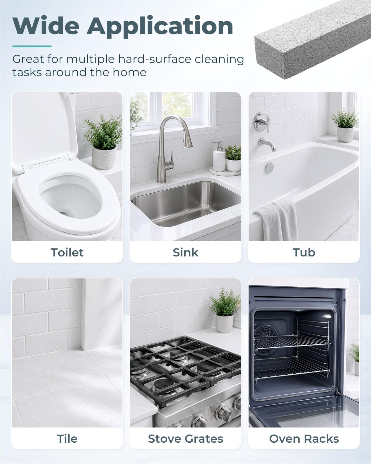 30 pezzi pietra pomice detergente WC WC WC uso bagnato