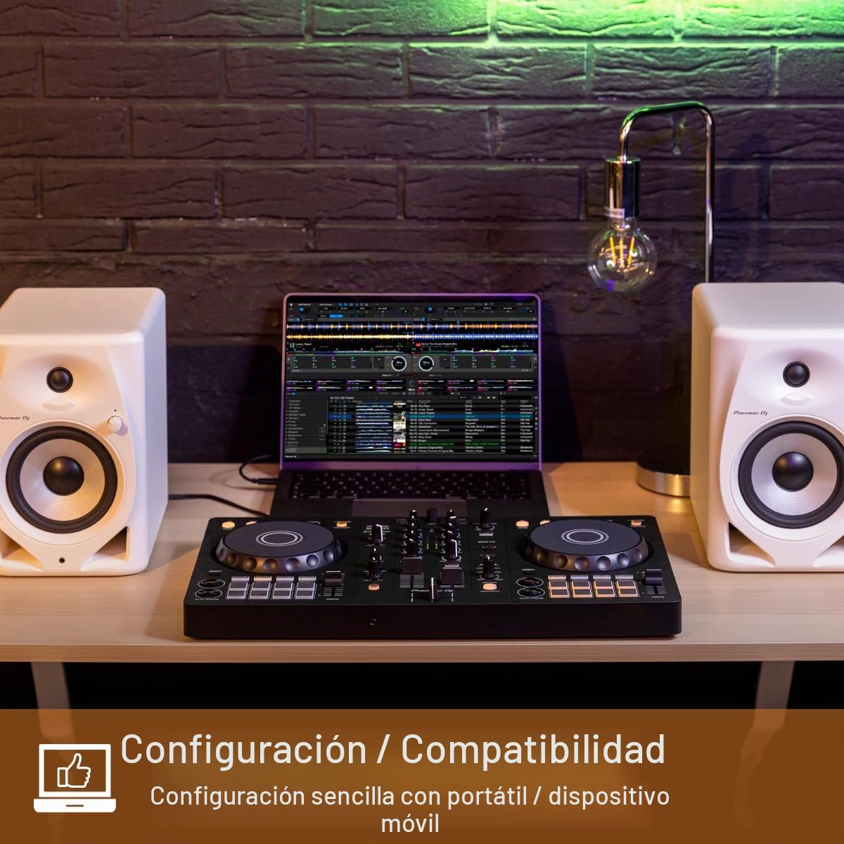 Pioneer DJ DDJ-FLX4 - Controlador Rekordbox y Serato DJ de 2 cubiertas, grafito