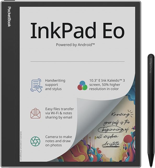 Pocketbook InkPad Eo eReader 10.3" 64GB Gris Misty