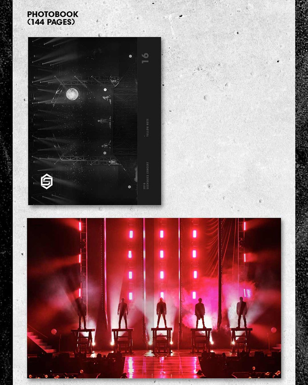 K-POP・アジア SechsKies DVD 2016 Concert Yellow Note 2016 SECHSKIES CONCERT [YELLOW NOTE] LIVE DVD PACKAGE 3DISC+