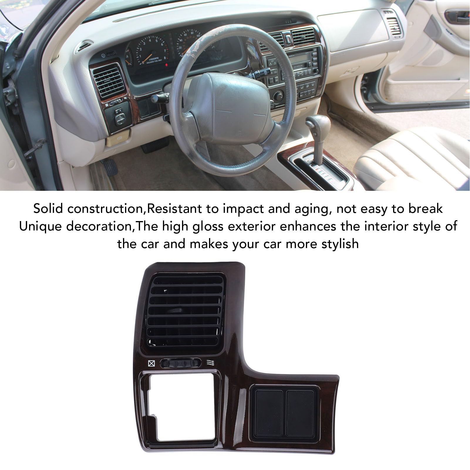 Walmeck Panel Wylotowy Klimatyzacji Samochodowej Lewy Obieg Powietrza Nawiew Po Stronie Kierowcy Deska Rozdzielcza Panel Wylotowy Klimatyzacji Avalon Przed Liftingiem XX10