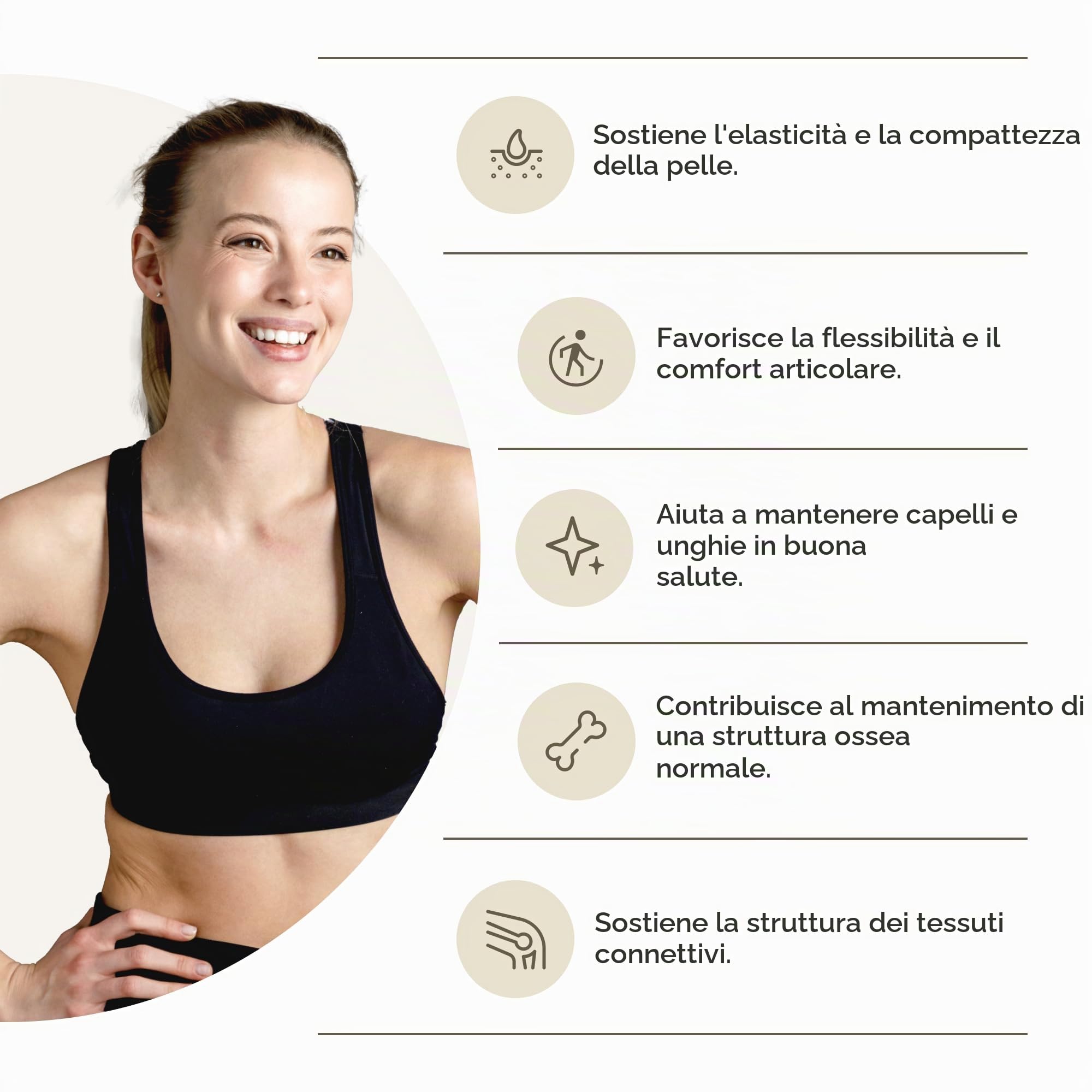 Multi Collagene + Omega 3 N2 Natural Nutrition: Pack 2 Prodotti Collagene Tipi I II III V X con Vitamina C e Olio di Pesce 2000 mg EPA 700 DHA 500 180 Capsule e 120 Softgel