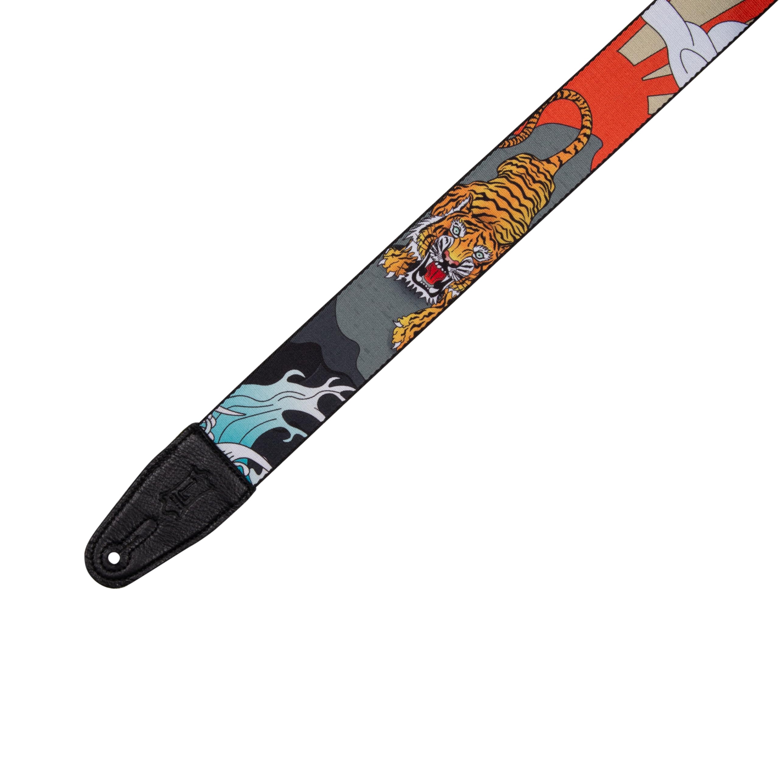 Levy's Mpd2 Sangle de guitare en polyester 5,1 cm de large avec motif américain néo-traditionnel Rosie le Riveter Mixte (lot de 1)
