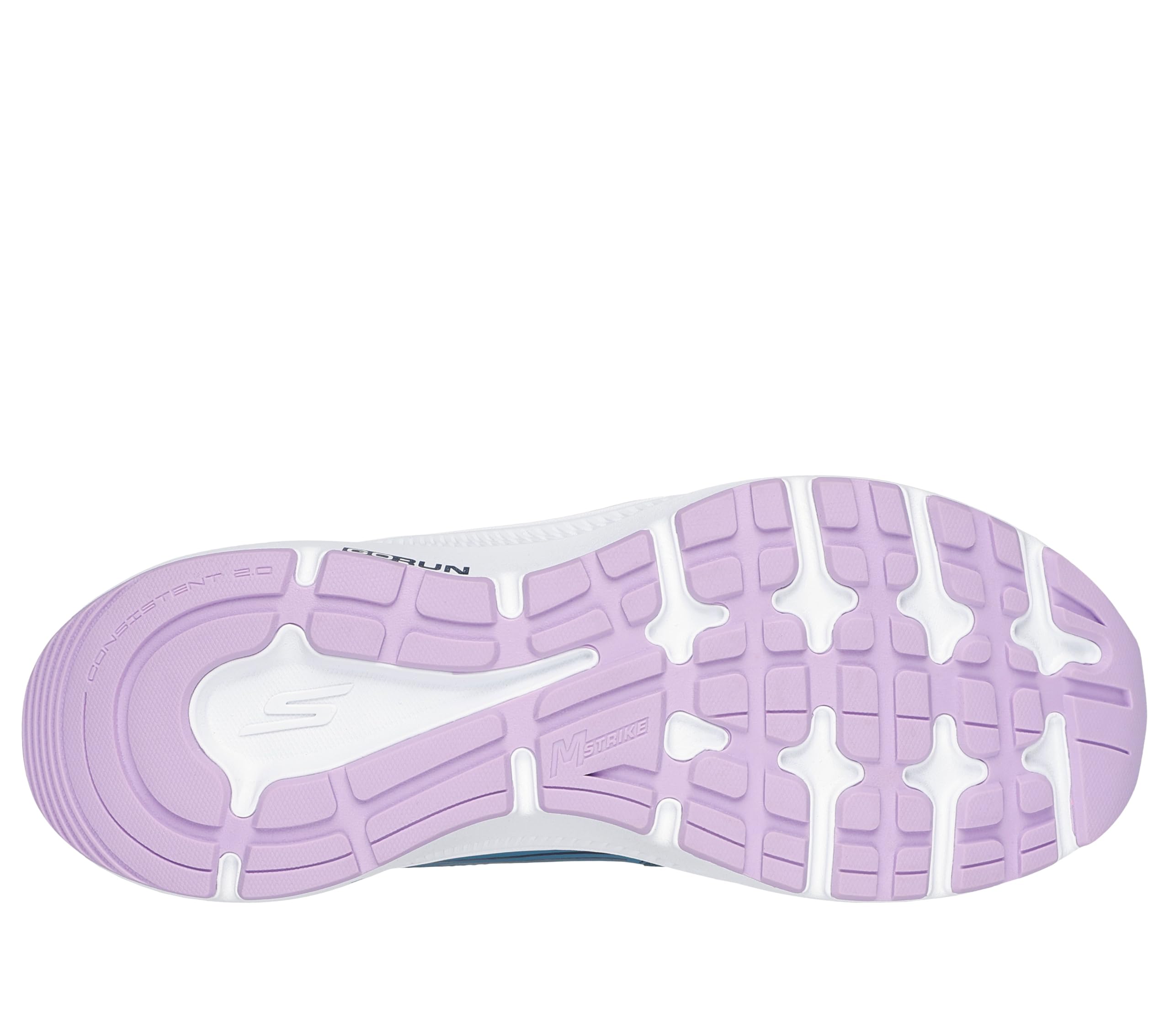 Skechers Damen Go Run Consistent 2.0 Advantage Sneaker, blau/violett, 36 EU – Ansicht 2