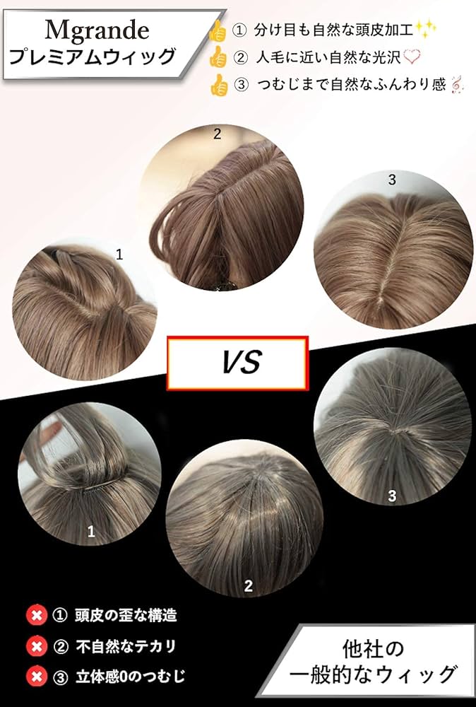 【グレー】もりおページ ウィッグフルセット ジョーカーシルバー】ロングストレート【ウィッグ】【高品質