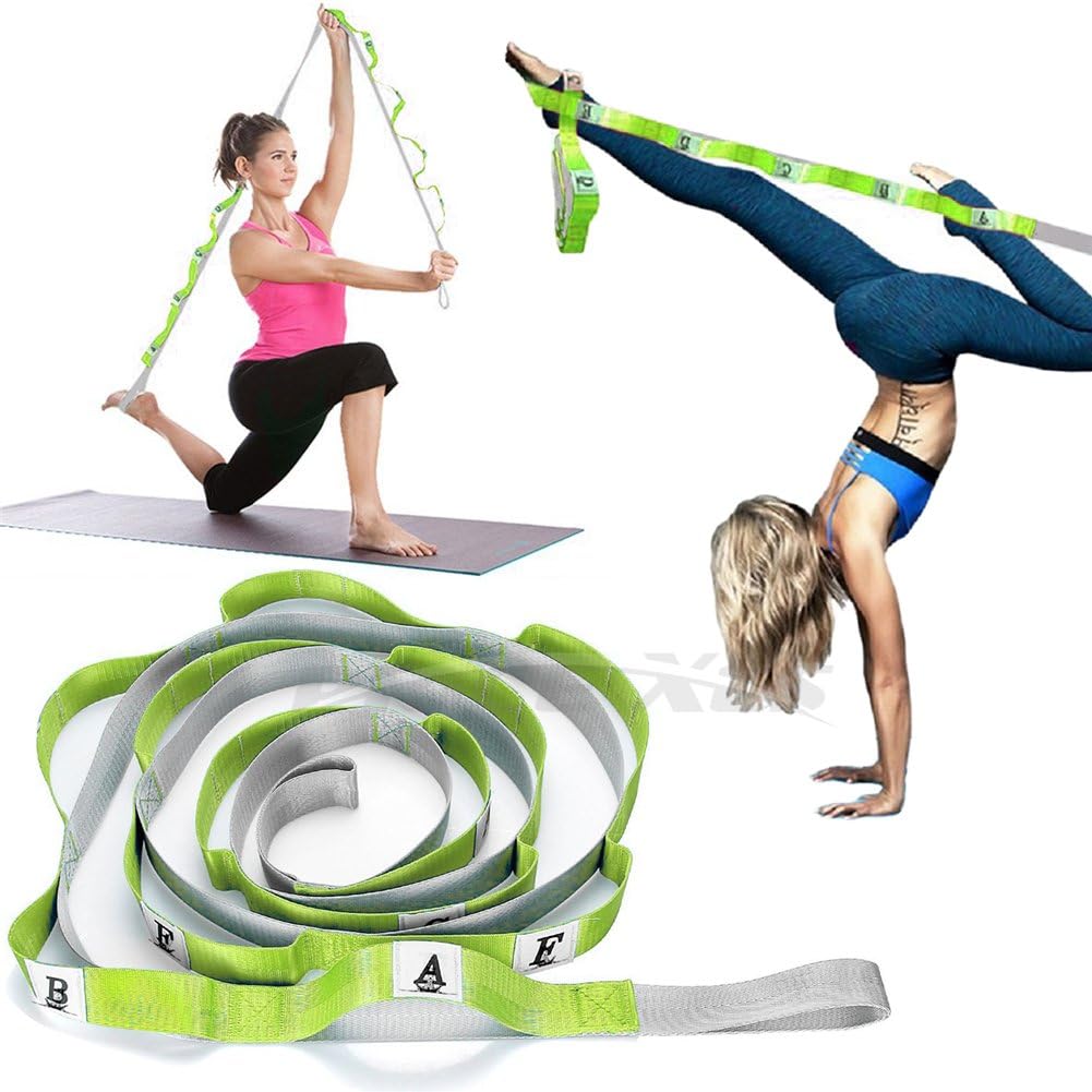 Aerial Yoga Straps 8.2ft (2.5m) Pair - 3-Layer Strength, Velvet Loops, Manual Buckles For Aerial Acrobatics, Fitness, Circus